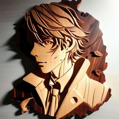 3D модель Казуя Накаи из Bungo Stray Dogs (STL)